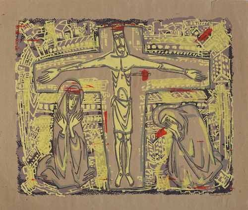 christ suffering over jerusalem