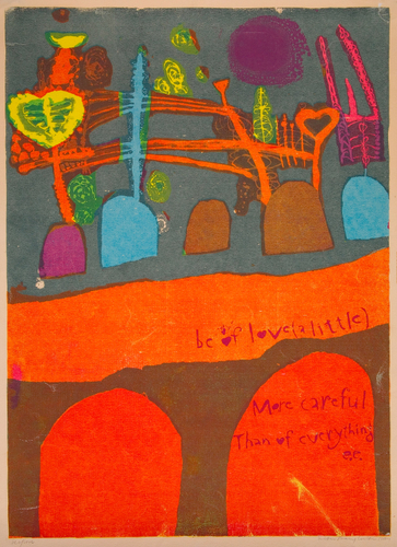 be of love (a little more careful)