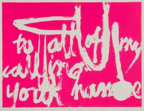 to all of my calling your name 